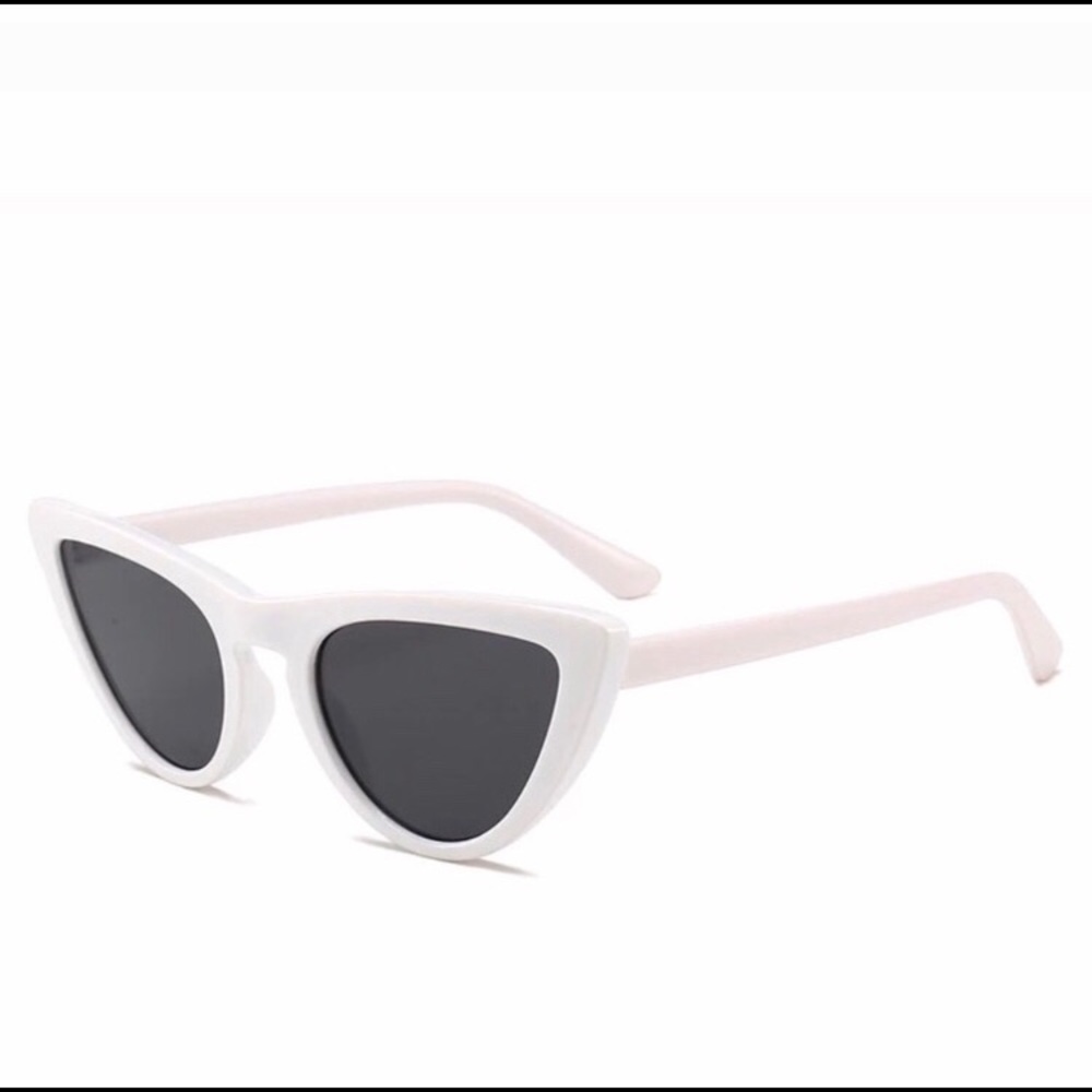 Atelier Sona White Cat Eye Sunglasses